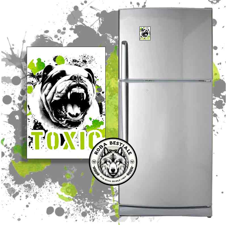 Magnete TOXIC - BULLDOG INGLESE
