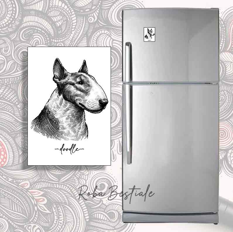 Magnete DOODLE - BULL TERRIER
