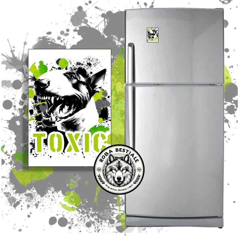 Magnete TOXIC - BULL TERRIER