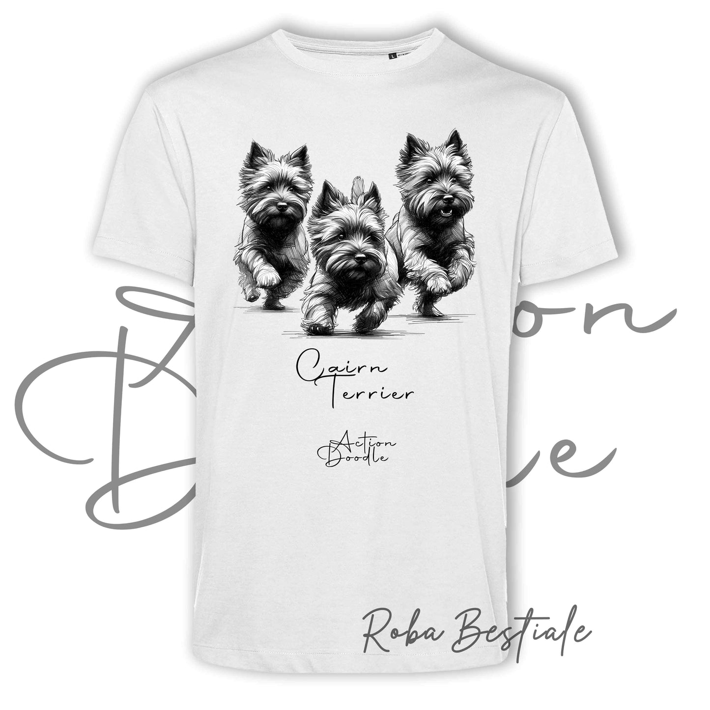 DOODLE T-Shirt - BOSTON TERRIER