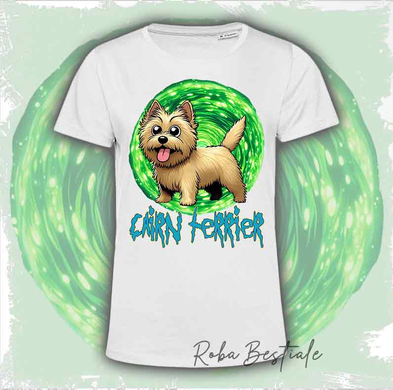 RICK & MORTY T-Shirt - CAIRN TERRIER