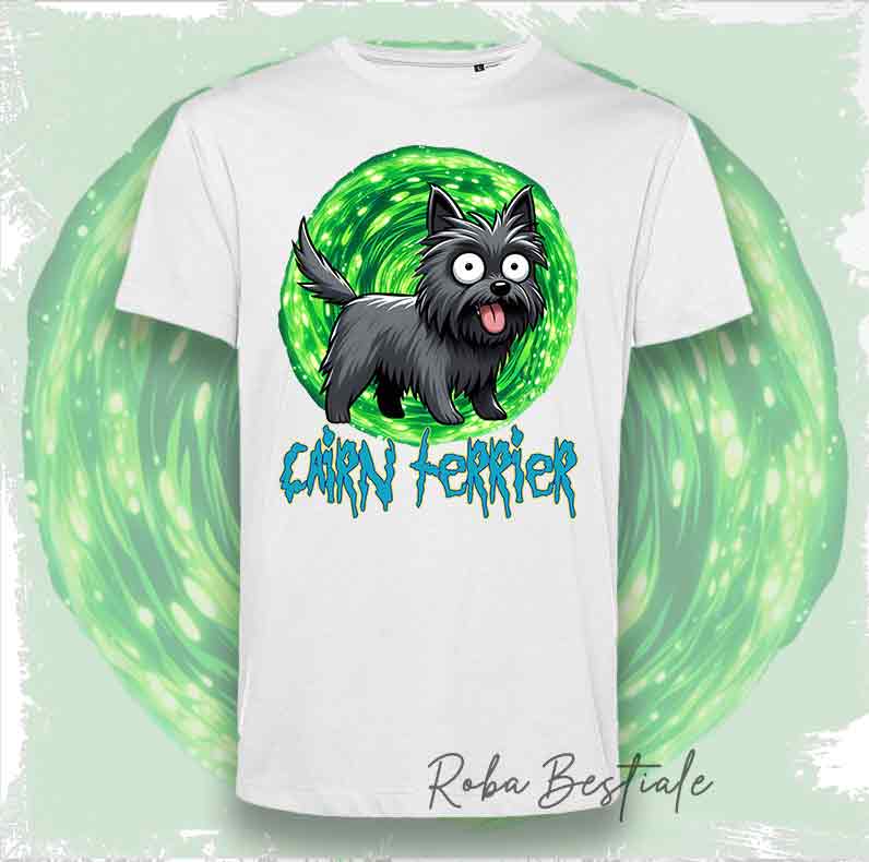 RICK & MORTY T-Shirt - CAIRN TERRIER