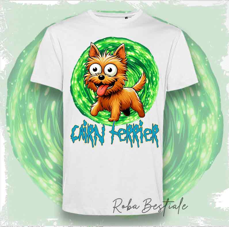 RICK & MORTY T-Shirt - CAIRN TERRIER