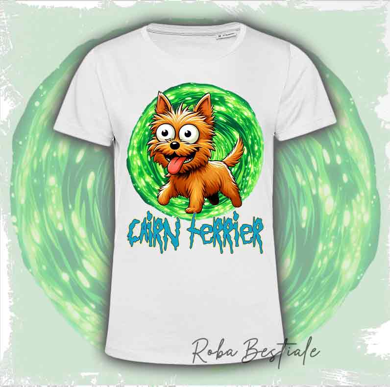 RICK & MORTY T-Shirt - CAIRN TERRIER