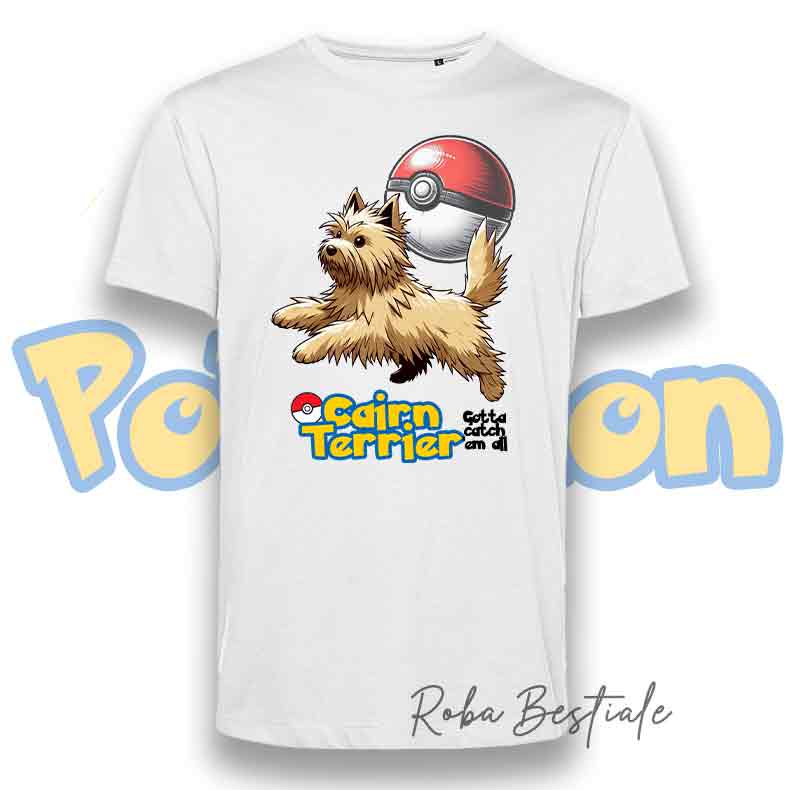 POKEMON T-Shirt - CAIRN TERRIER Wheaten
