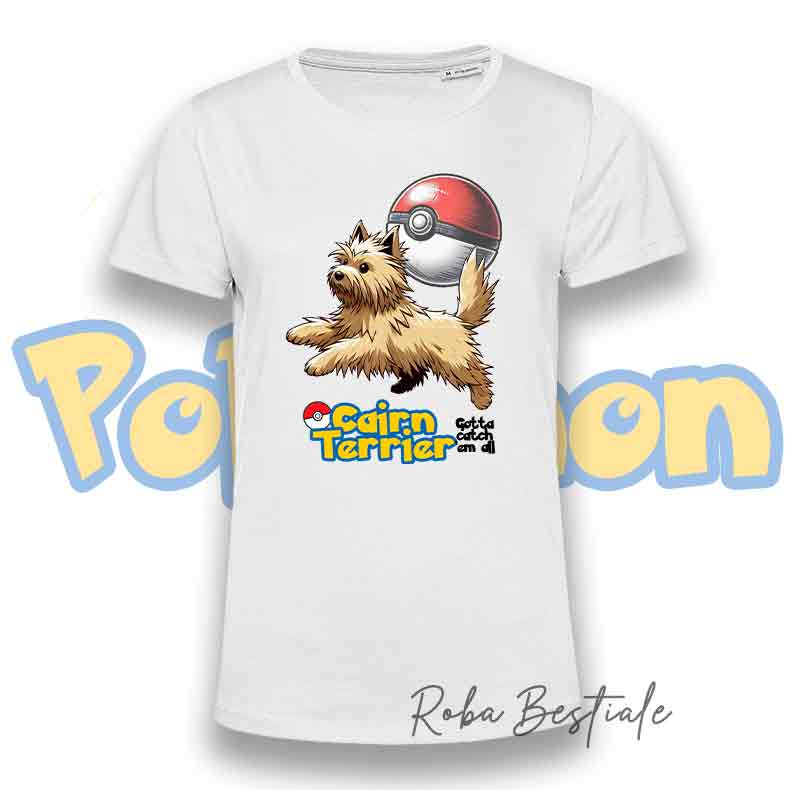 POKEMON T-Shirt - CAIRN TERRIER Wheaten