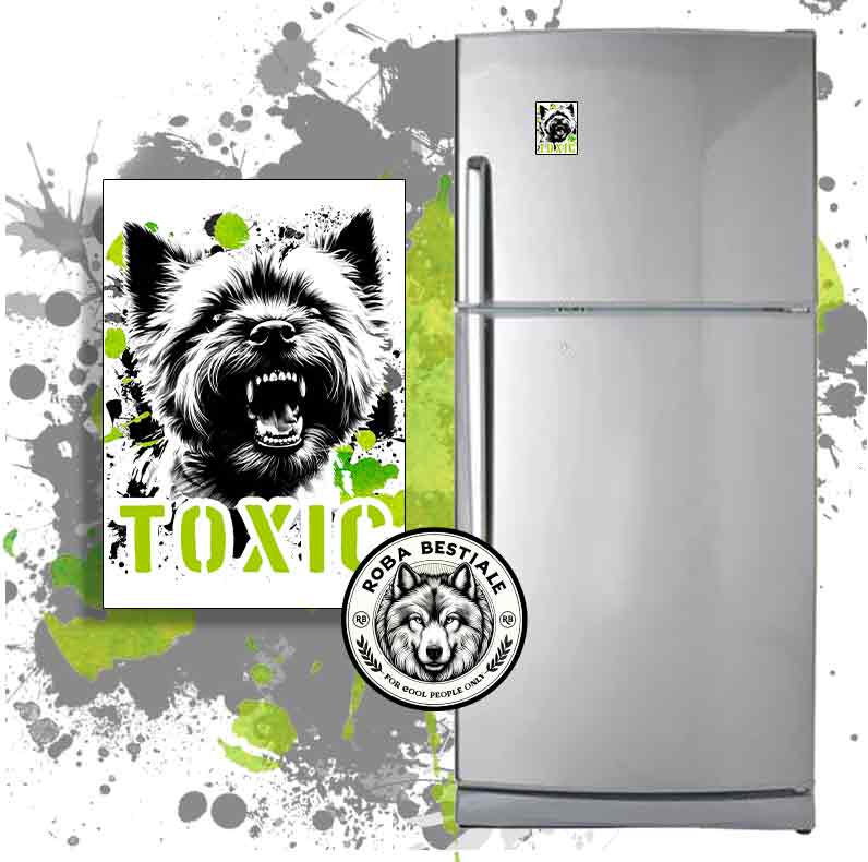 Magnete TOXIC - CAIRN TERRIER