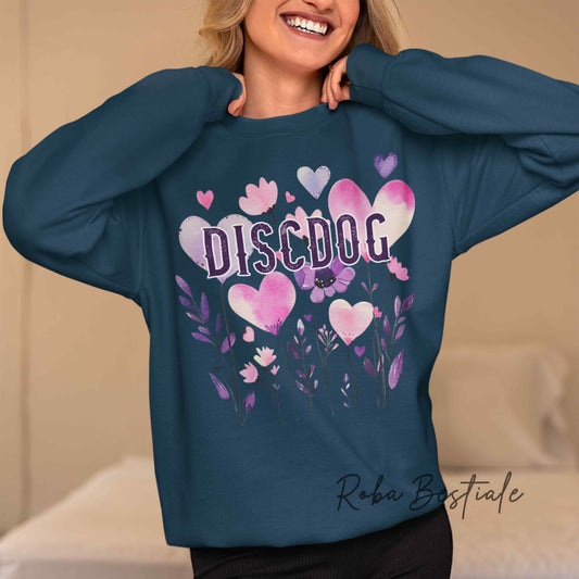 Felpa CANDY - DISC DOG - 6 Colori disponibili  - Unisex - dalla XS alla 3XL