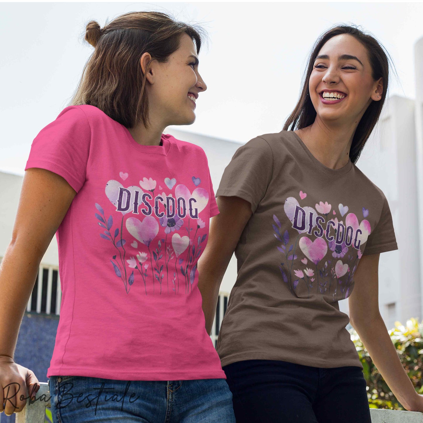 T-Shirt CANDY - DISC DOG - 6 COLORI DISPONIBILI - Uomo o Donna, 100% Cotone, dalla XS alla 5XL