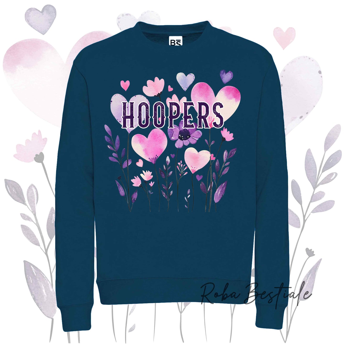 Felpa CANDY - HOOPERS - 6 Colori disponibili - Unisex - dalla XS alla 3XL