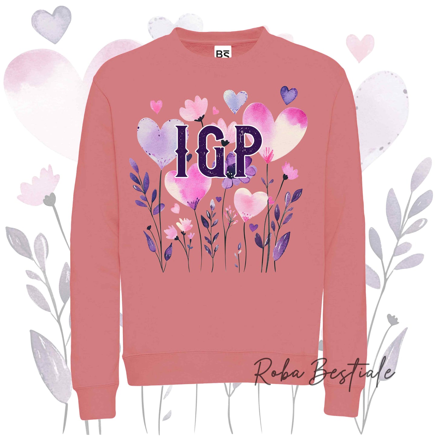 Felpa CANDY - IGP - 6 Colori disponibili - Unisex - dalla XS alla 3XL