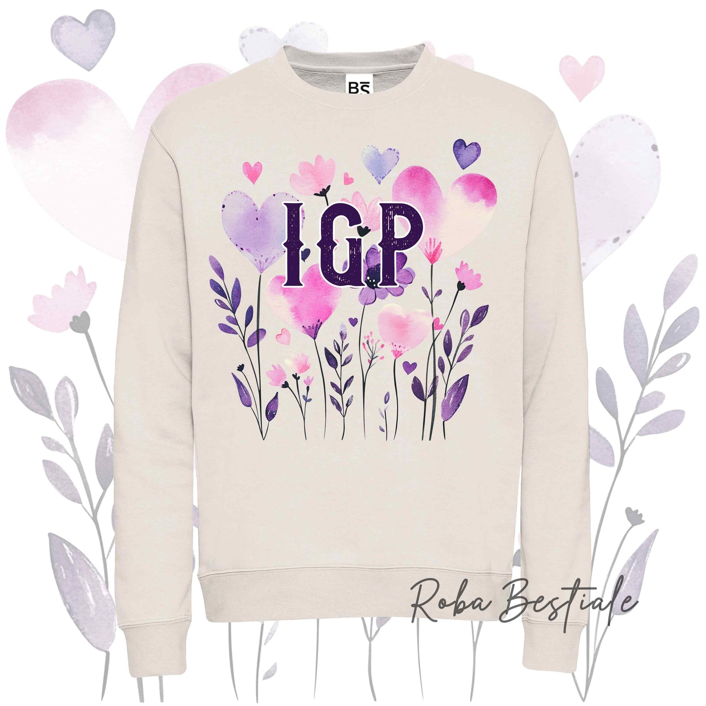 Felpa CANDY - IGP - 6 Colori disponibili - Unisex - dalla XS alla 3XL