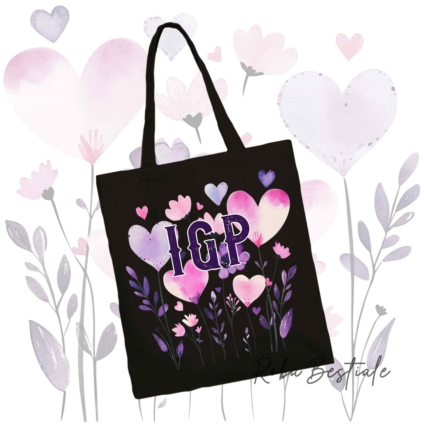 Shopper CANDY - IGP - Diversi colori disponibili, 100% Cotone