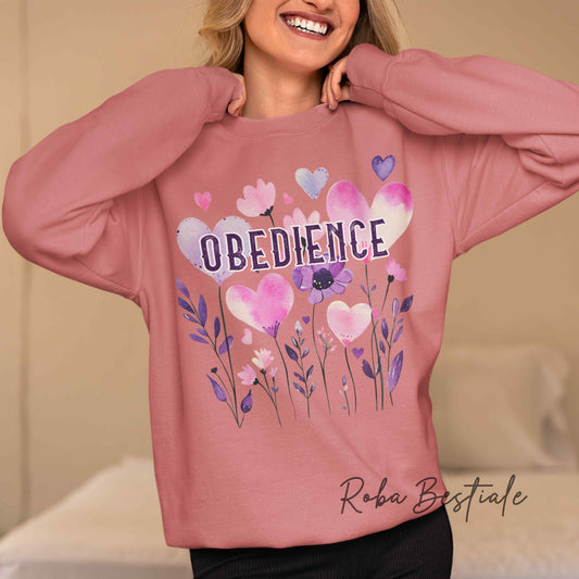 Felpa CANDY - OBEDIENCE - 6 Colori disponibili  - Unisex - dalla XS alla 3XL