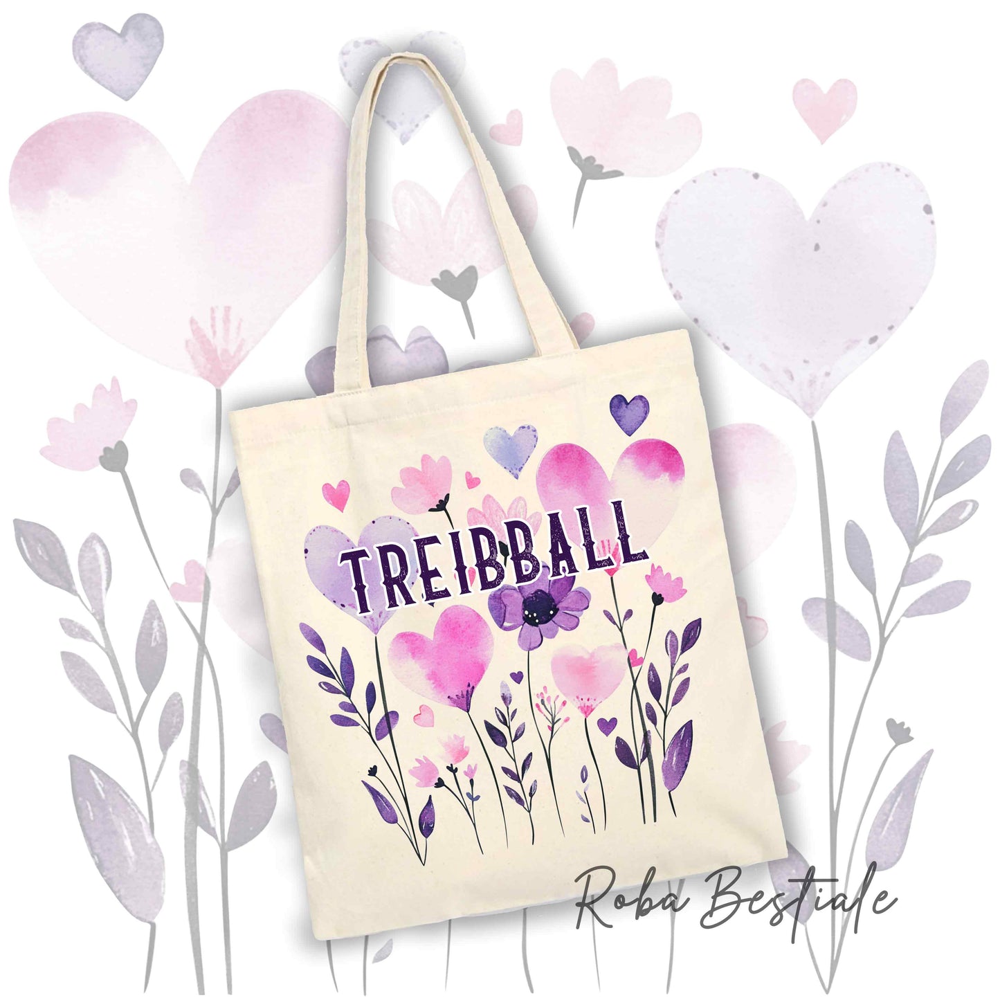 Shopper CANDY - TREIBBALL - Diversi colori disponibili, 100% Cotone