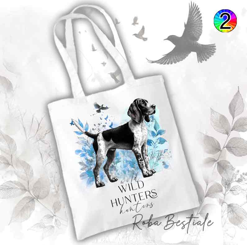 Shopper WILD HUNTERS - CANE DA FERMA TEDESCO a Pelo Corto - KURZHAAR