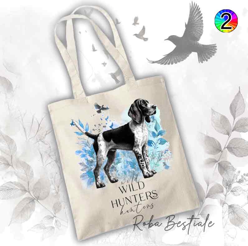 Shopper WILD HUNTERS - CANE DA FERMA TEDESCO a Pelo Corto - KURZHAAR