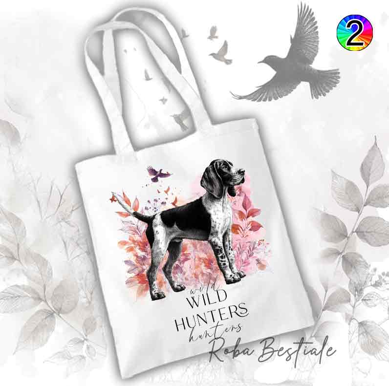 Shopper WILD HUNTERS - CANE DA FERMA TEDESCO a Pelo Corto - KURZHAAR