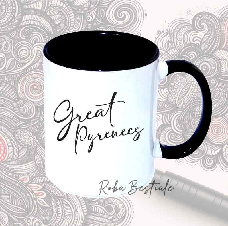 Tazza DOODLE - CANE DA MONTAGNA DEI PIRENEI