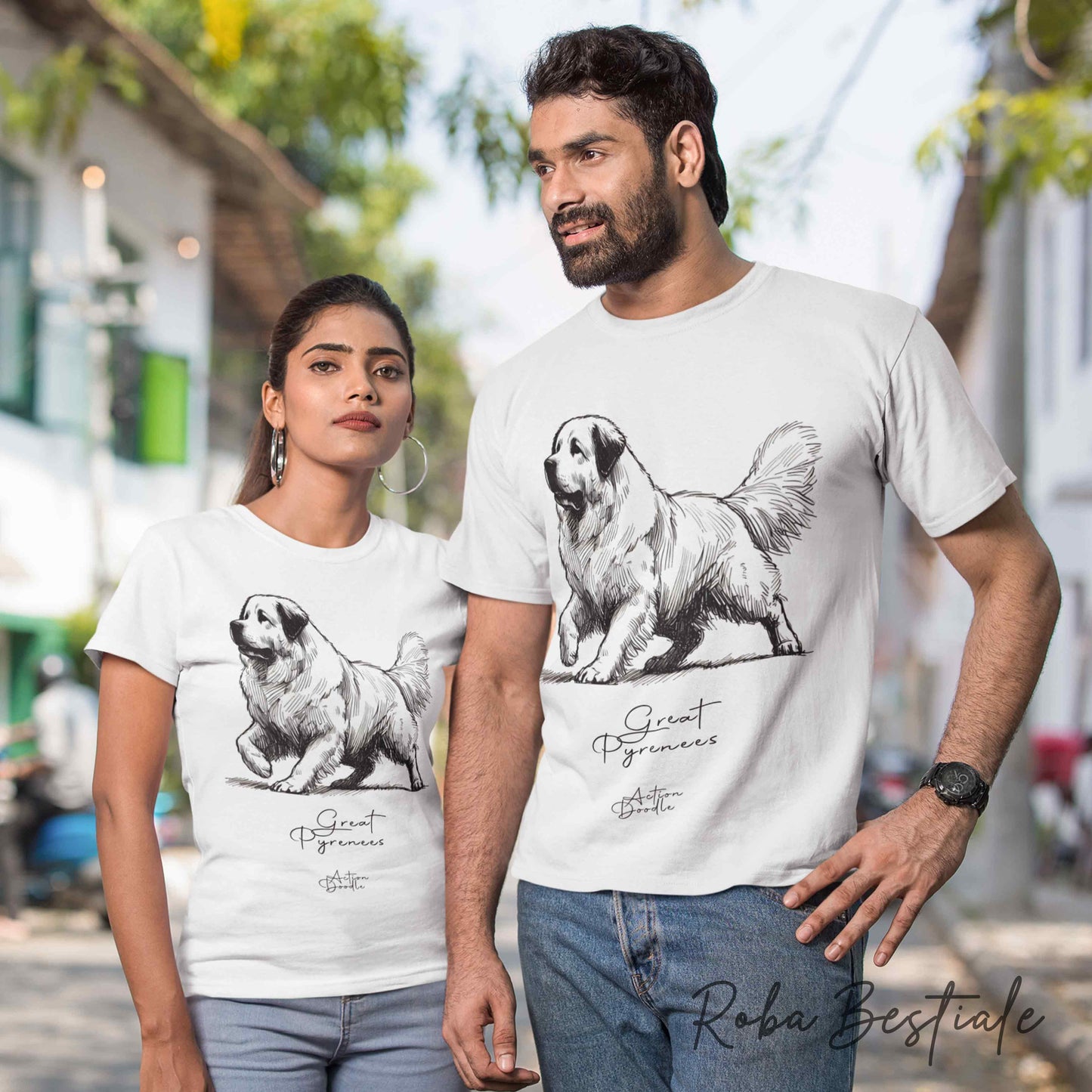 DOODLE T-Shirt - BOSTON TERRIER