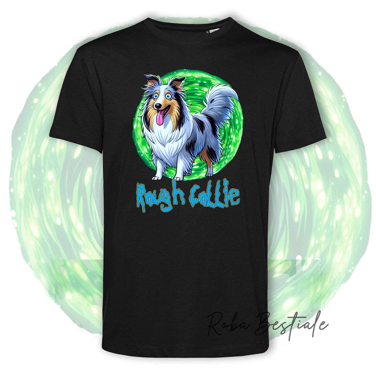 RICK & MORTY T-Shirt - SCOTTISH COLLIE
