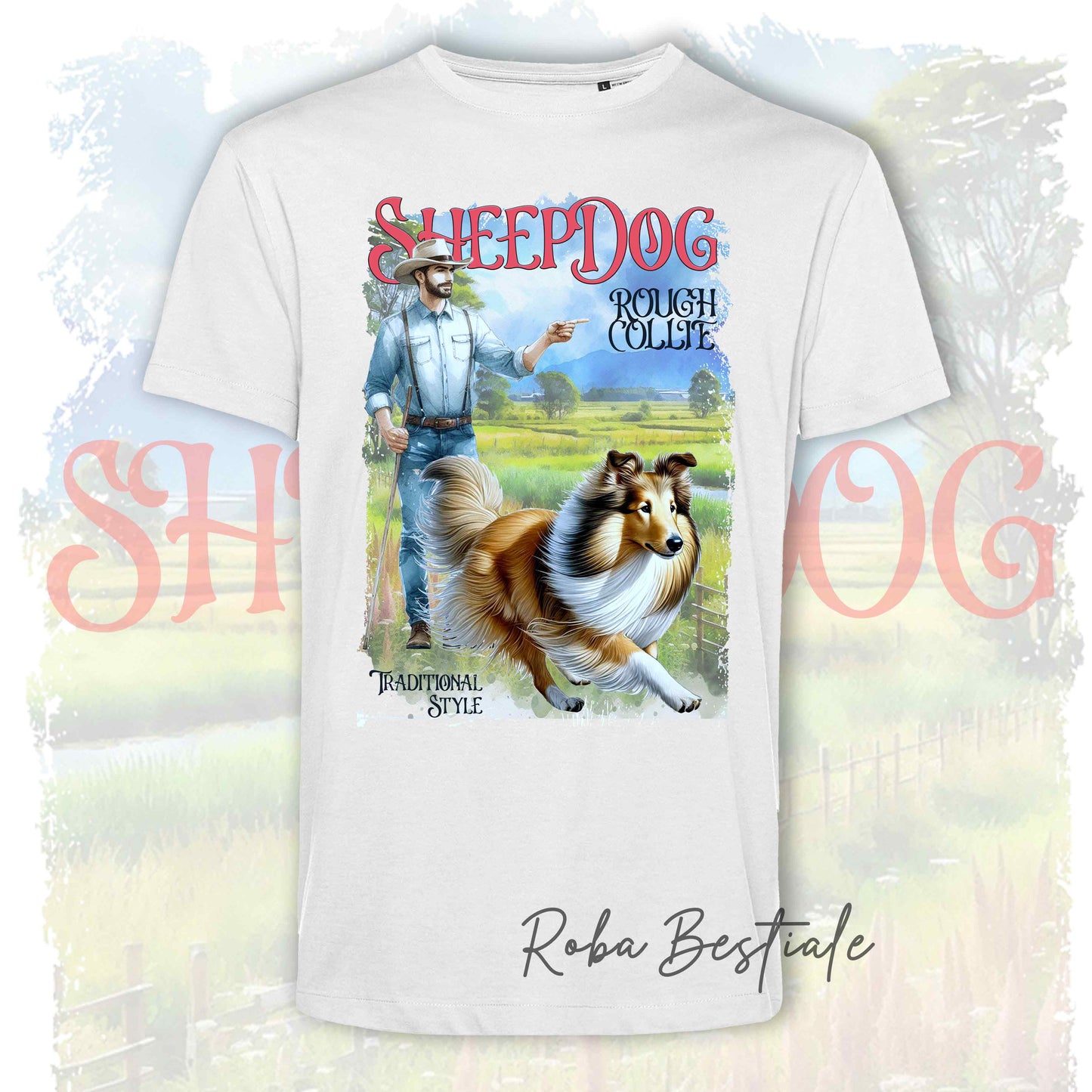 SHEEPDOG 1 T-Shirt - AUSTRALIAN CATTLE DOG Blue