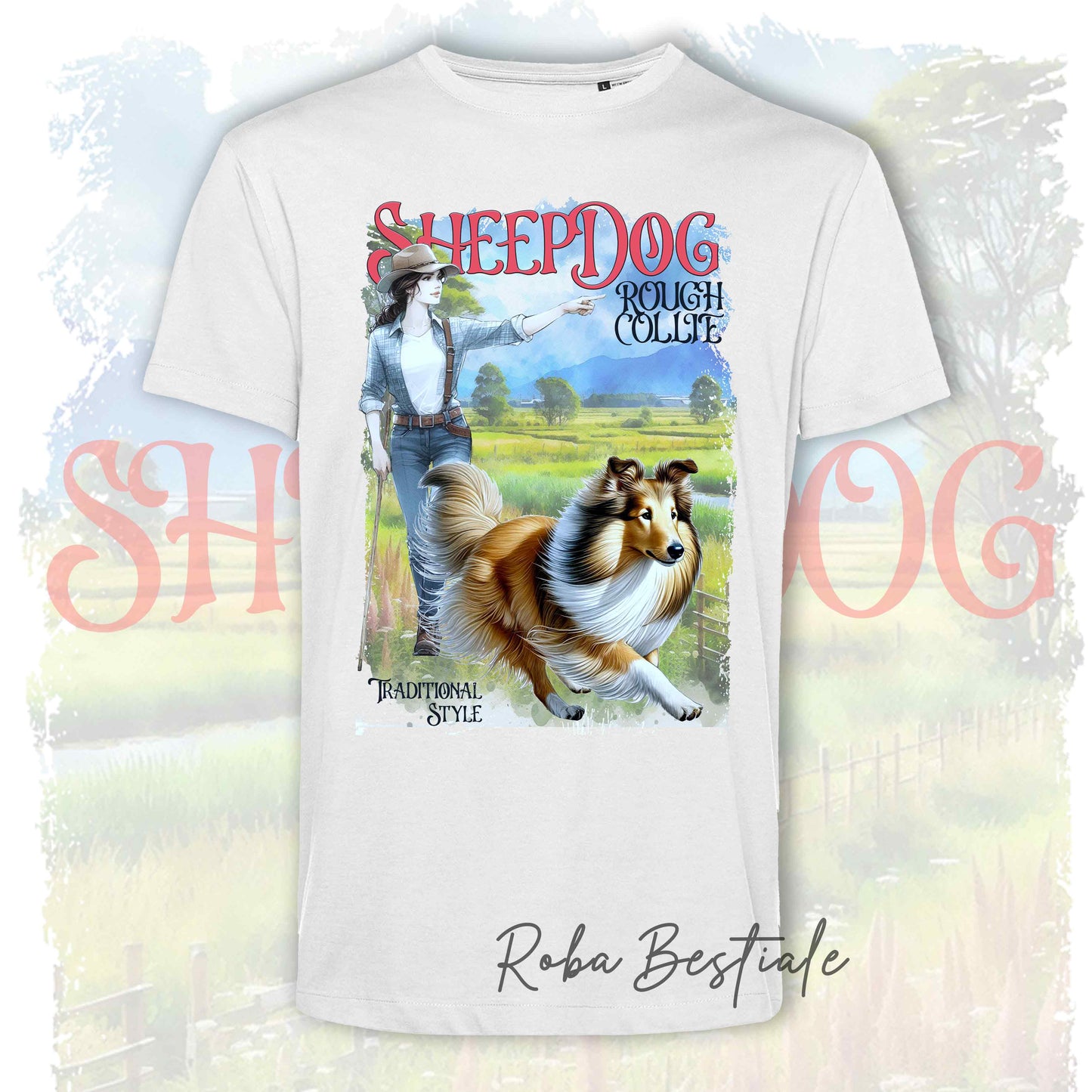 SHEEPDOG 1 T-Shirt - AUSTRALIAN CATTLE DOG Blue