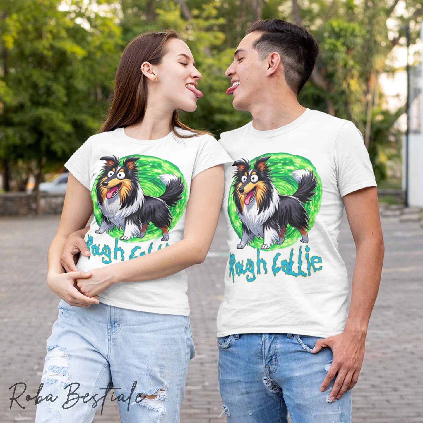 RICK & MORTY T-Shirt - SCOTTISH COLLIE