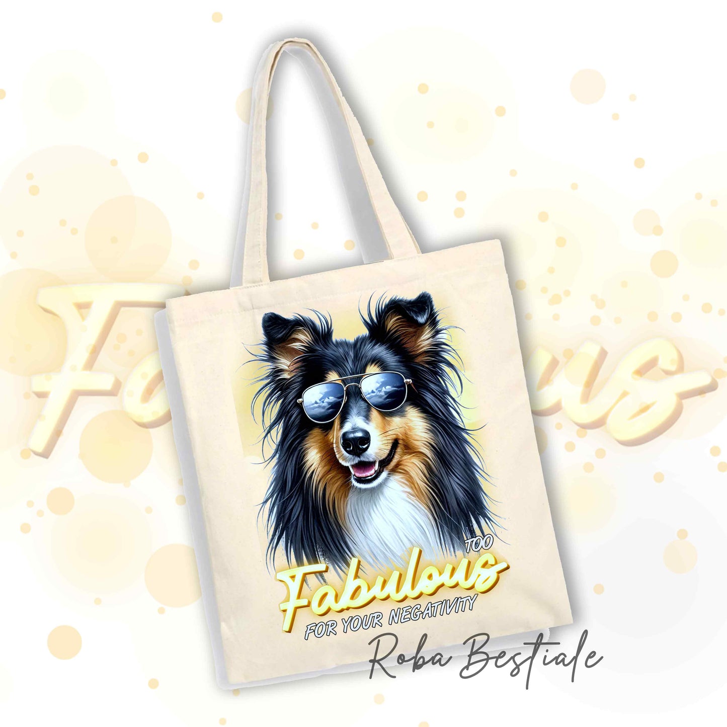 TOO FABULOUS Shopper - SCOTTISH COLLIE