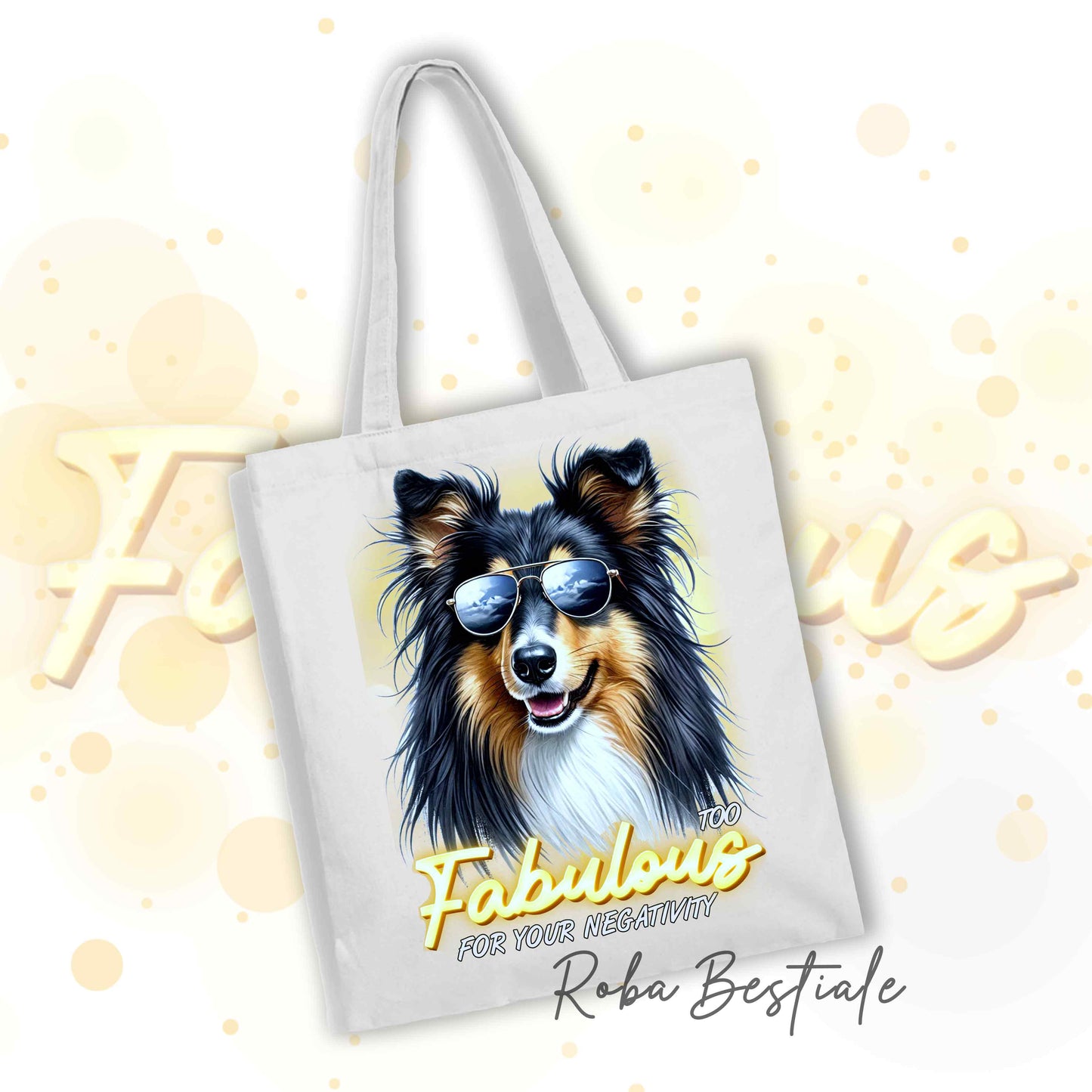 TOO FABULOUS Shopper - SCOTTISH COLLIE