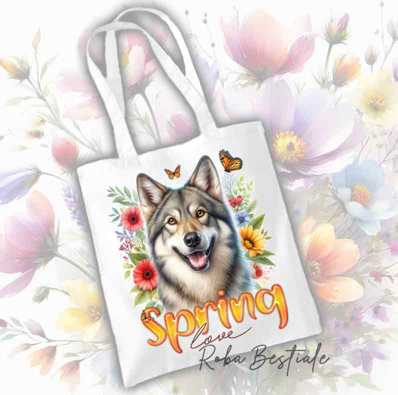 Shopper SPRING LOVE - CANE LUPO CECOSLOVACCO