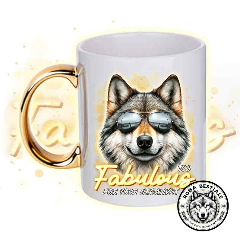 Tazza TOO FABULOUS - CANE LUPO CECOSLOVACCO