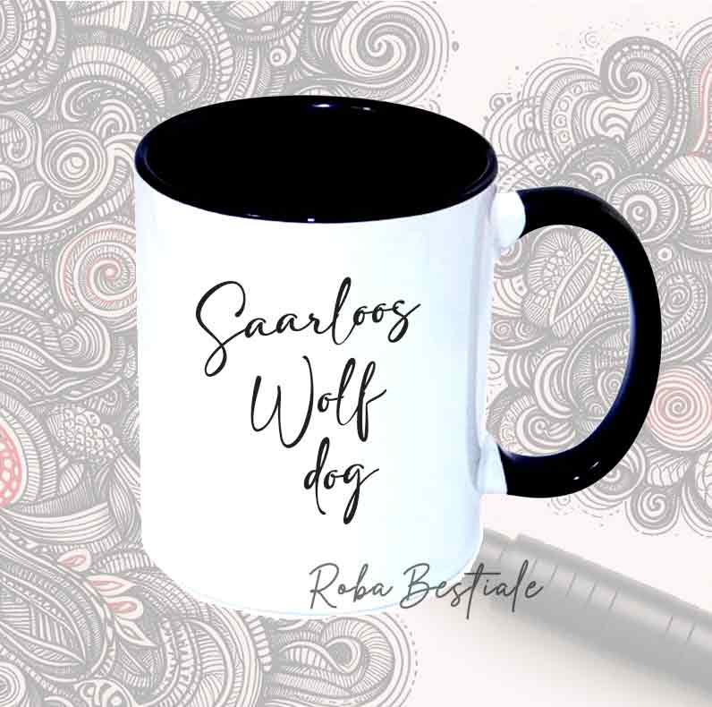 Tazza DOODLE - CANE LUPO DI SAARLOOS