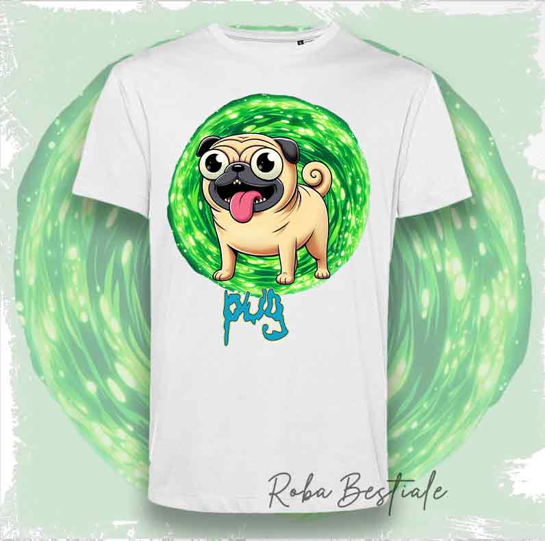 RICK & MORTY T-Shirt - PUG Fawn