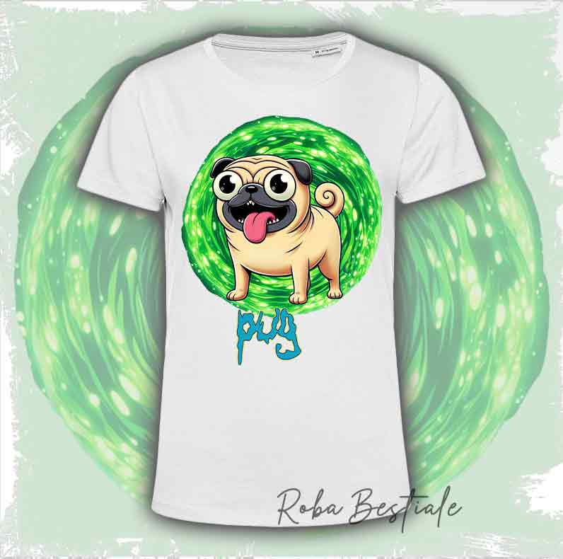 RICK & MORTY T-Shirt - PUG Fawn