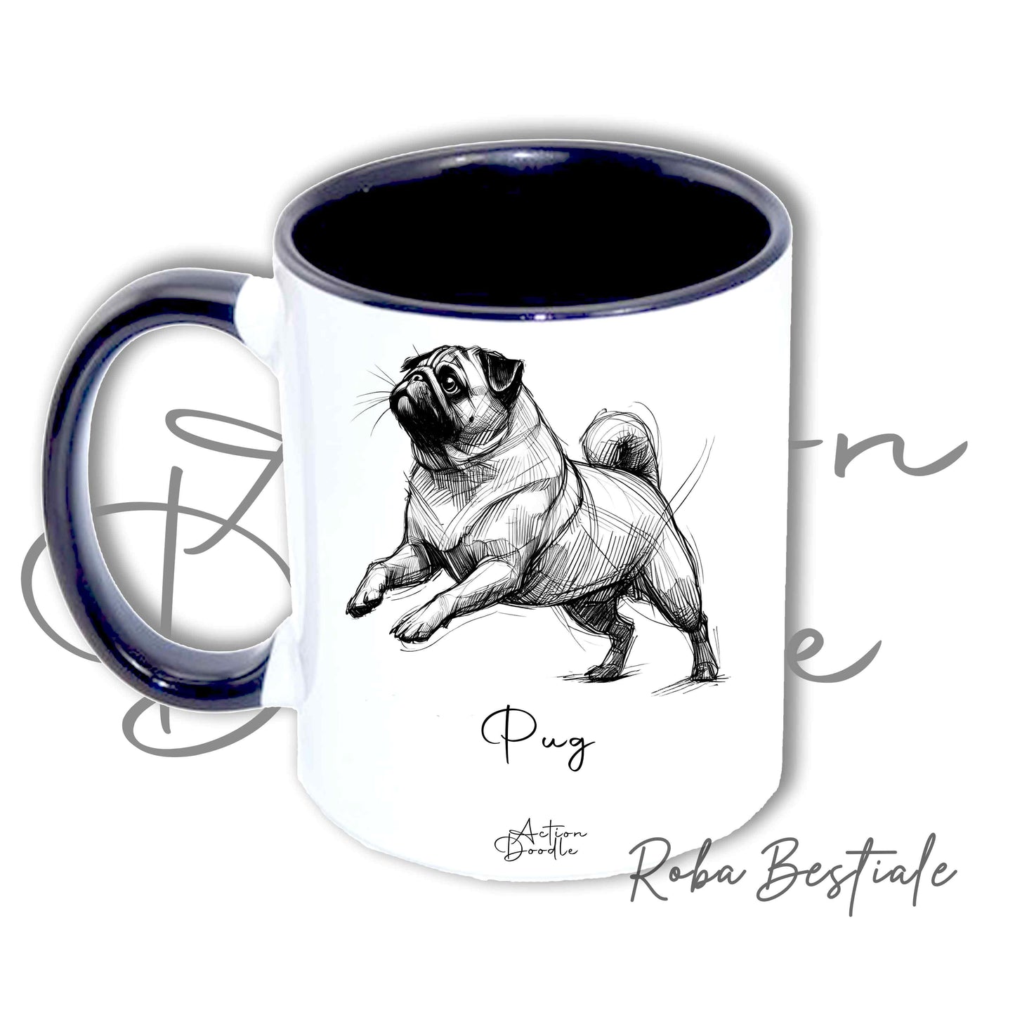 DOODLE mug - AMERICAN AKITA