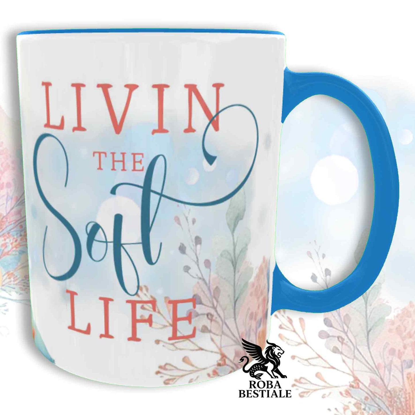 SOFT LIFE Mug - CAVALIER KING CHARLES SPANIEL Blenheim - Ceramic, color of your choice - 330 ml