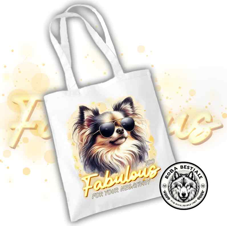 TOO FABULOUS Shopper - CHIHUAHUA Long Hair