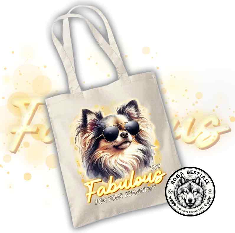 TOO FABULOUS Shopper - CHIHUAHUA Long Hair