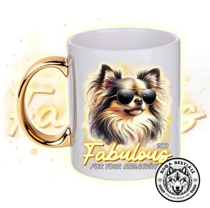 Tazza TOO FABULOUS - CHIHUAHUA a Pelo Lungo