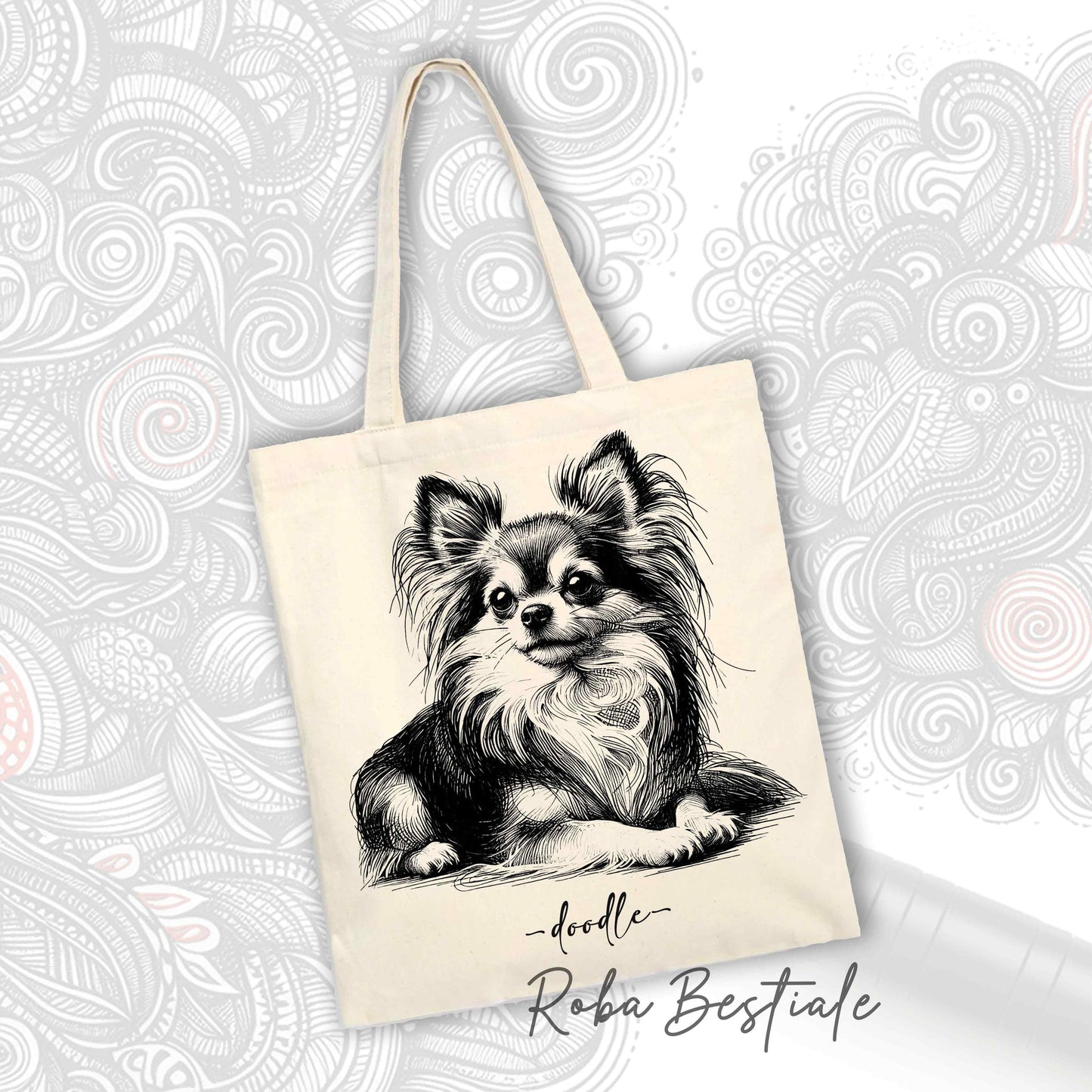 DOODLE Shopper - CHIHUAHUA Long Hair
