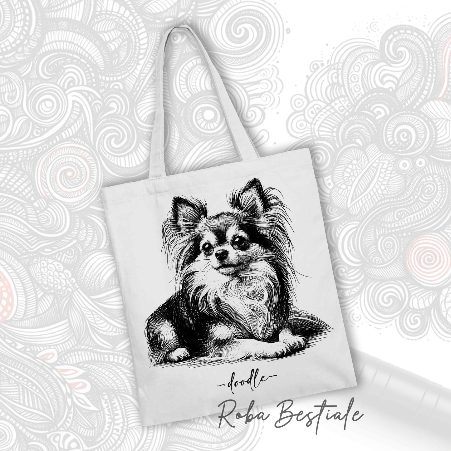 DOODLE Shopper - CHIHUAHUA Long Hair
