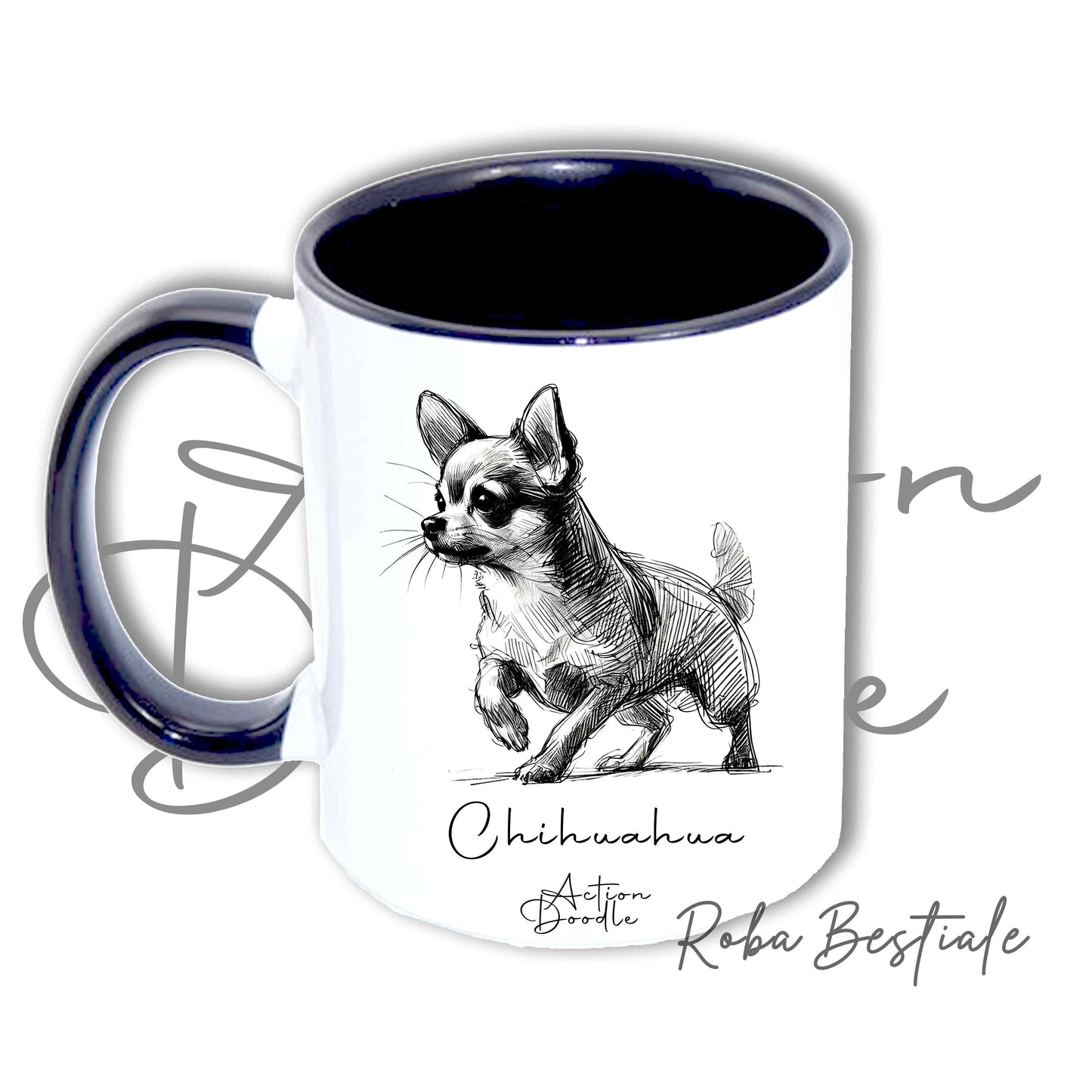 DOODLE mug - AMERICAN AKITA