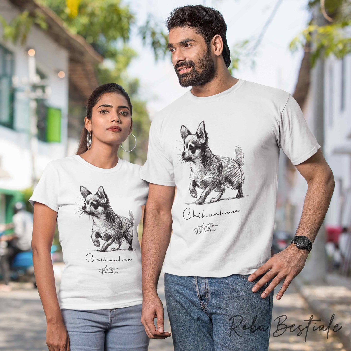 DOODLE T-Shirt - BOSTON TERRIER