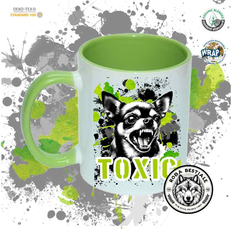 Tazza TOXIC - CHIHUAHUA a Pelo Corto