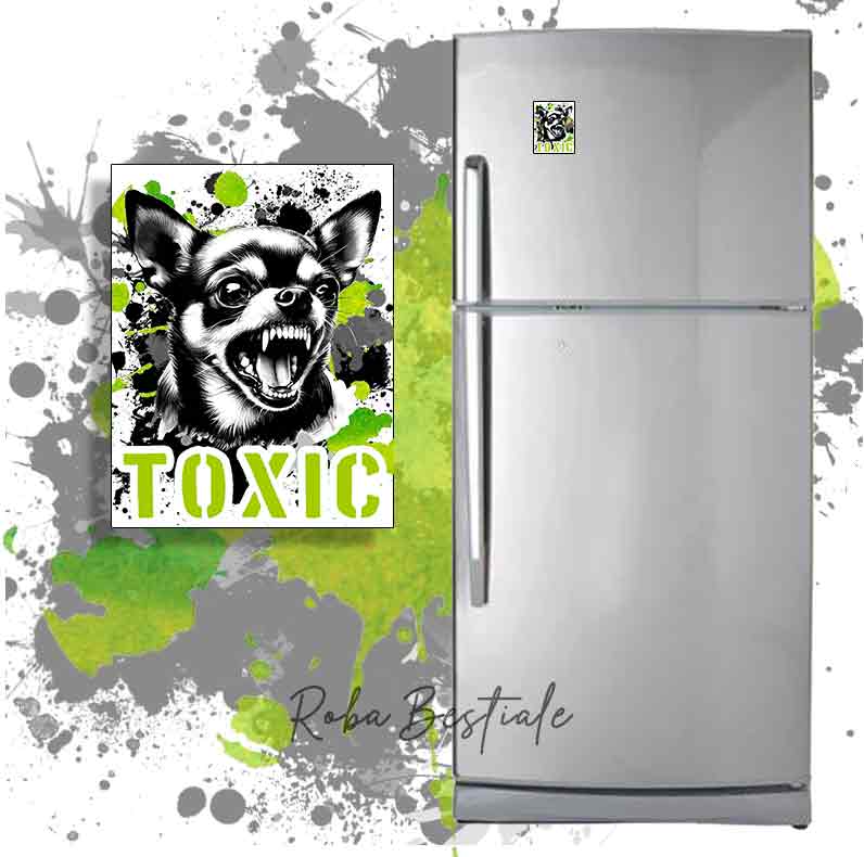 Magnete TOXIC - CHIHUAHUA a Pelo Corto