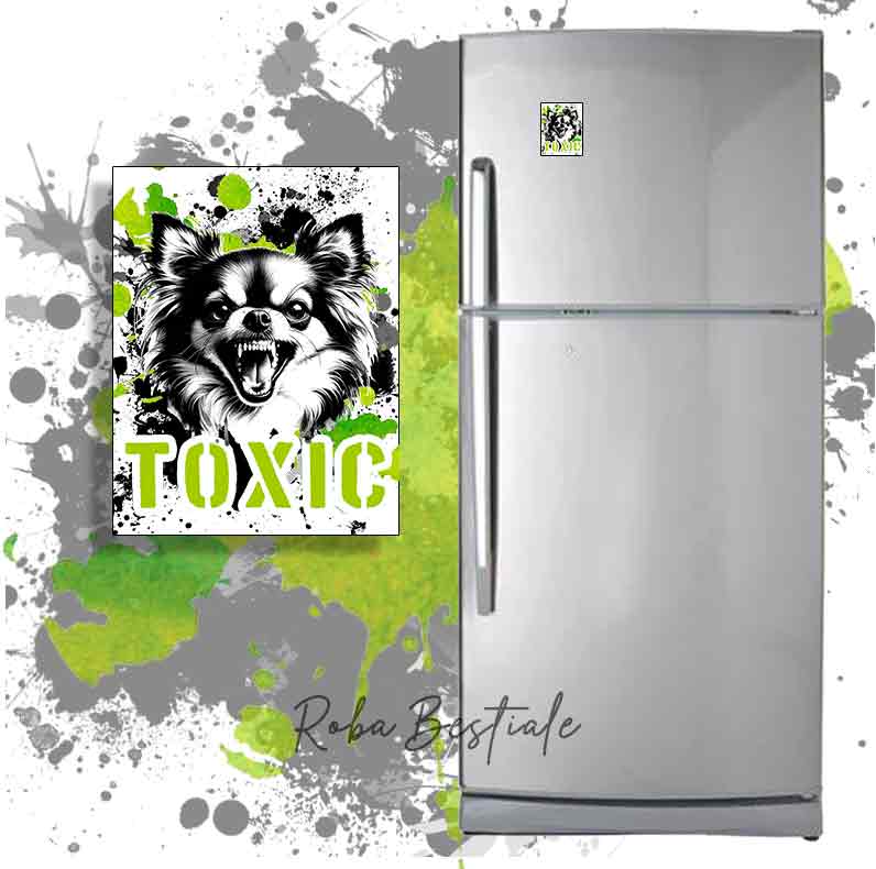 TOXIC Magnet - Long-Haired CHIHUAHUA
