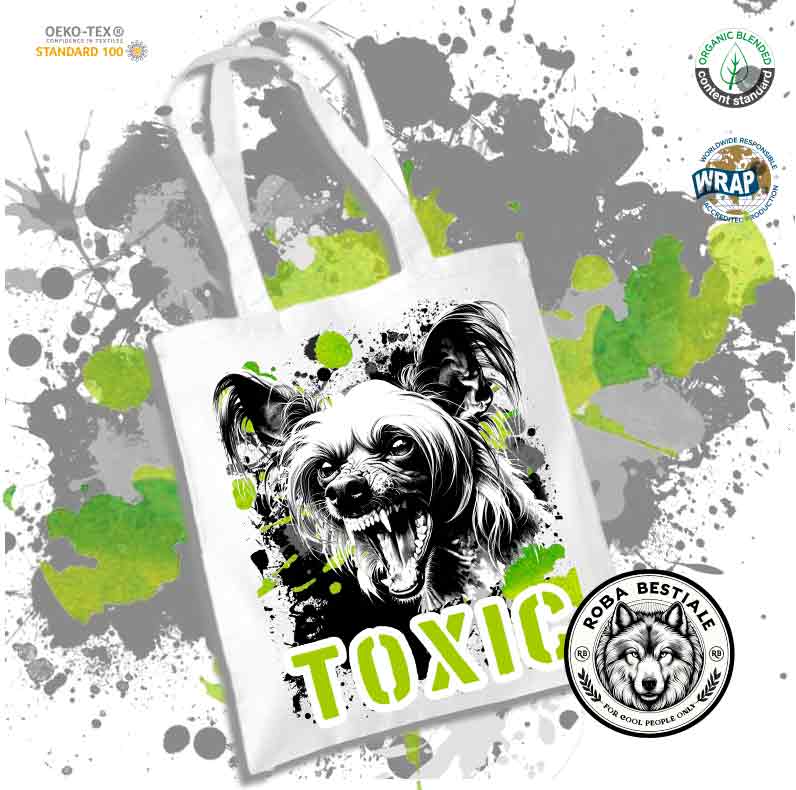 Shopper TOXIC - CHINESE CRESTED DOG