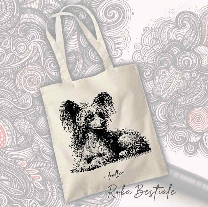 DOODLE Shopper - CHINESE CRESTED DOG