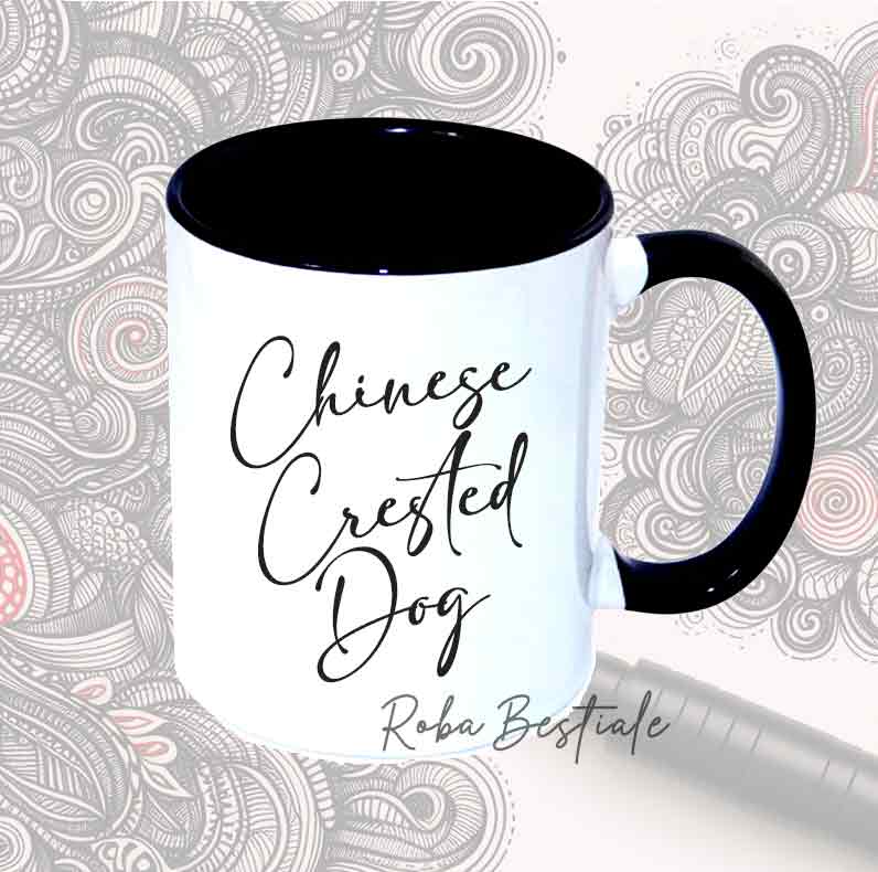 DOODLE Mug - CHINESE CRESTED DOG